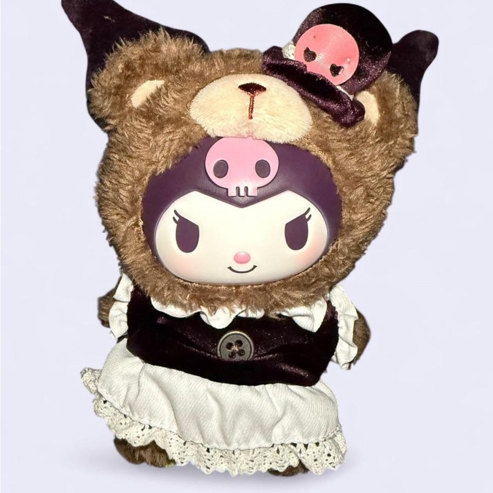 ᢉ𐭩 Kuromi Plush Keychain